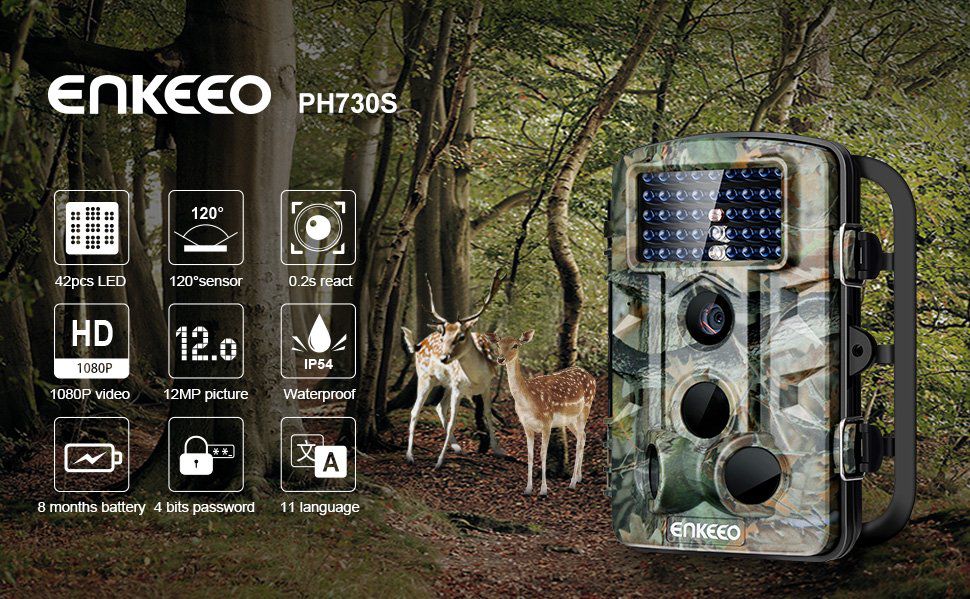 Enkeeo Ph 730 Trail Cam User Manual