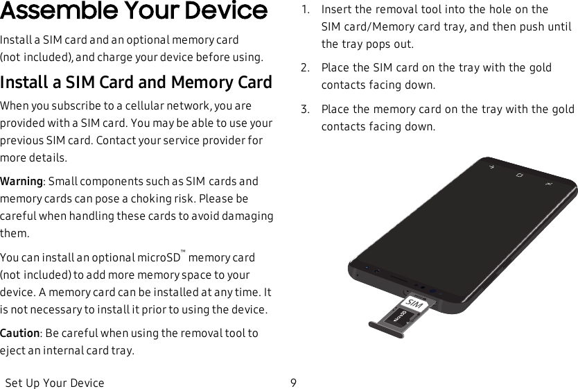 Download the user manual for ku50630d onto my s9+